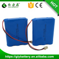 Batería li-ion recargable del precio al por mayor 18650 11.1V 2000mah